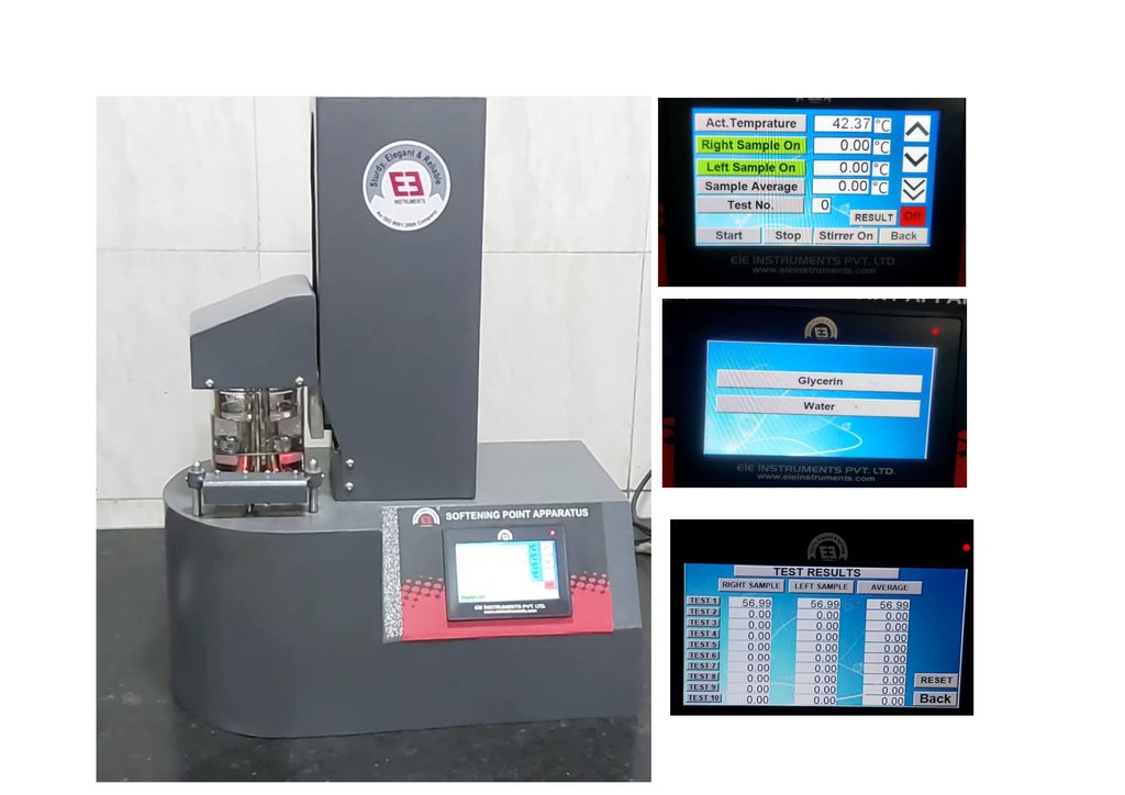 RING AND BALL APPARATUS - FULLY AUTOMATIC OPERATION - (ASTM D36)-